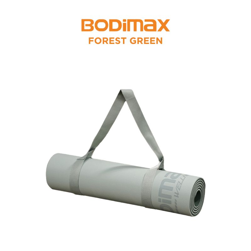 BODIMAX WELLNESS TPE YOGA MATT FOREST GREEN image 0