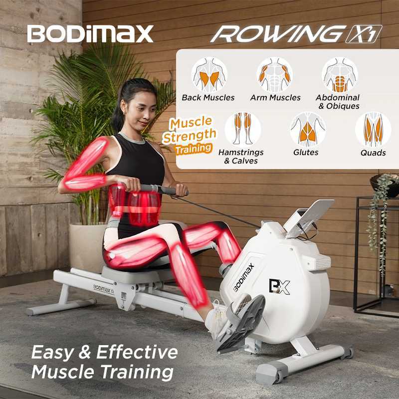 BODIMAX ROWING MACHINE X1 image 5