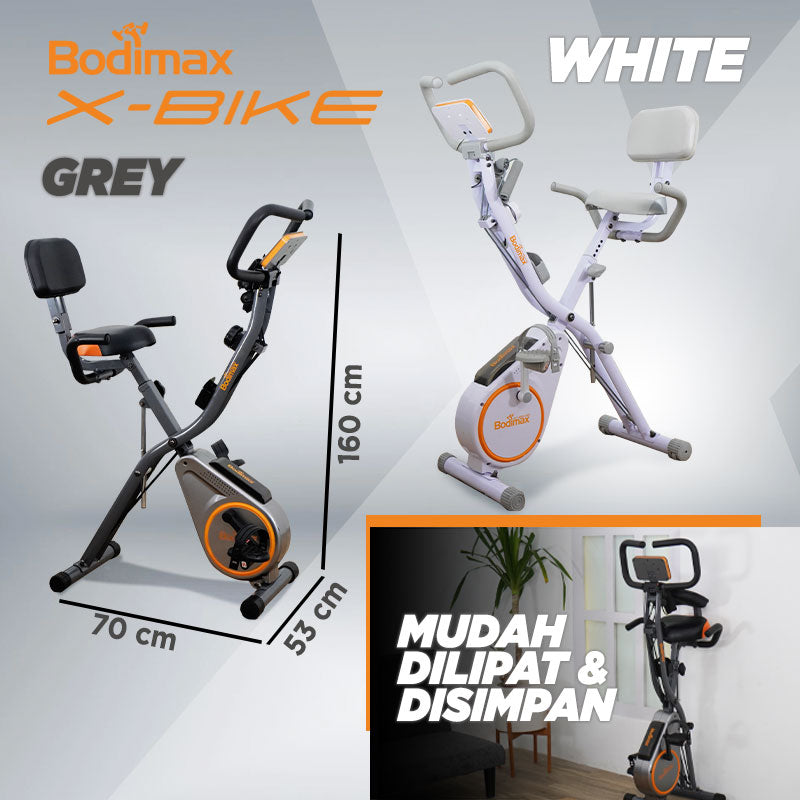 Sepeda Statis BODIMAX X-BIKE WHITE image 1