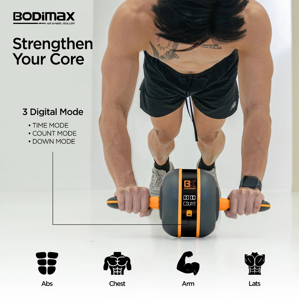 BODIMAX AB ROLLER WHEEL III - DARK GREY