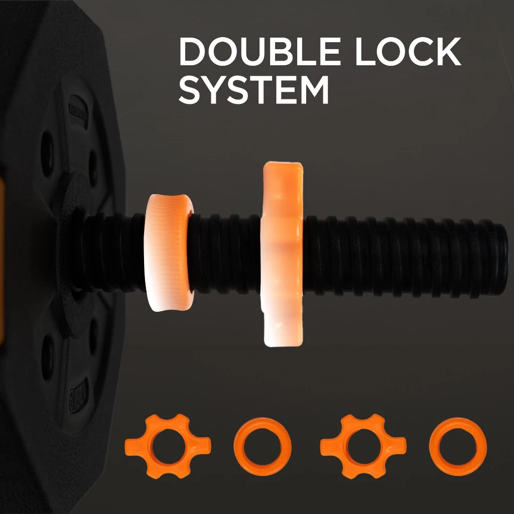 BODIMAX ADJUSTABLE DUMBELL CEMENT 6 IN1 20KG