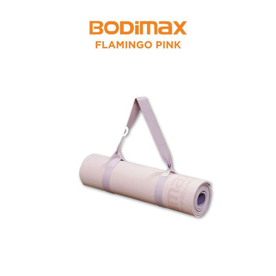 BODIMAX WELLNESS TPE YOGA MAT FLAMINGO PINK image 0