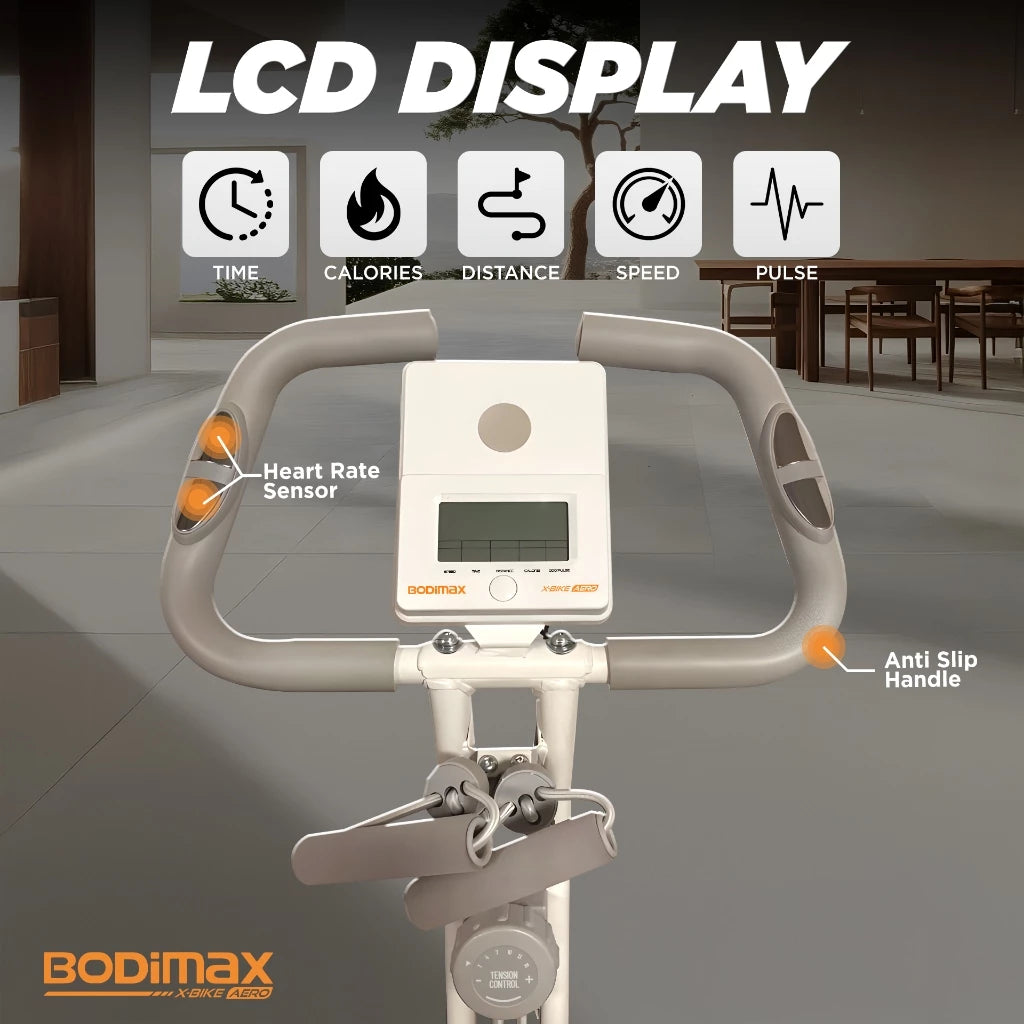BODIMAX X-BIKE AERO WHITE image 2