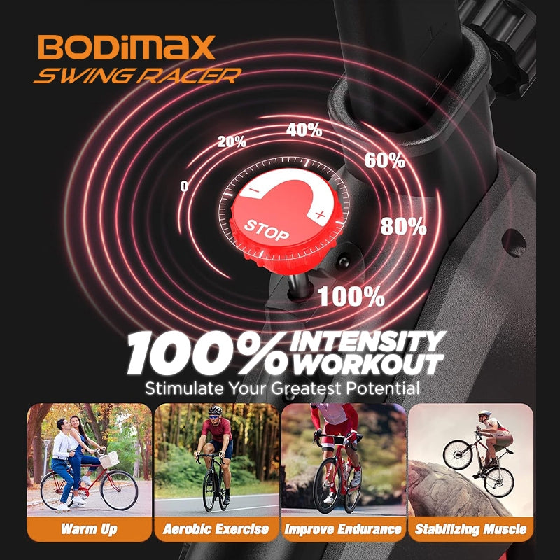 SEPEDA STATIS BODIMAX SWING RACER image 4
