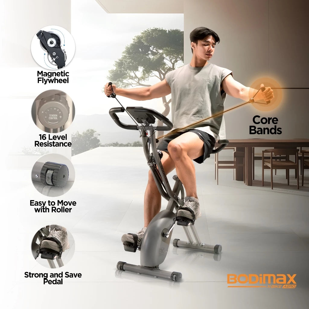 BODIMAX X-BIKE AERO WHITE image 4