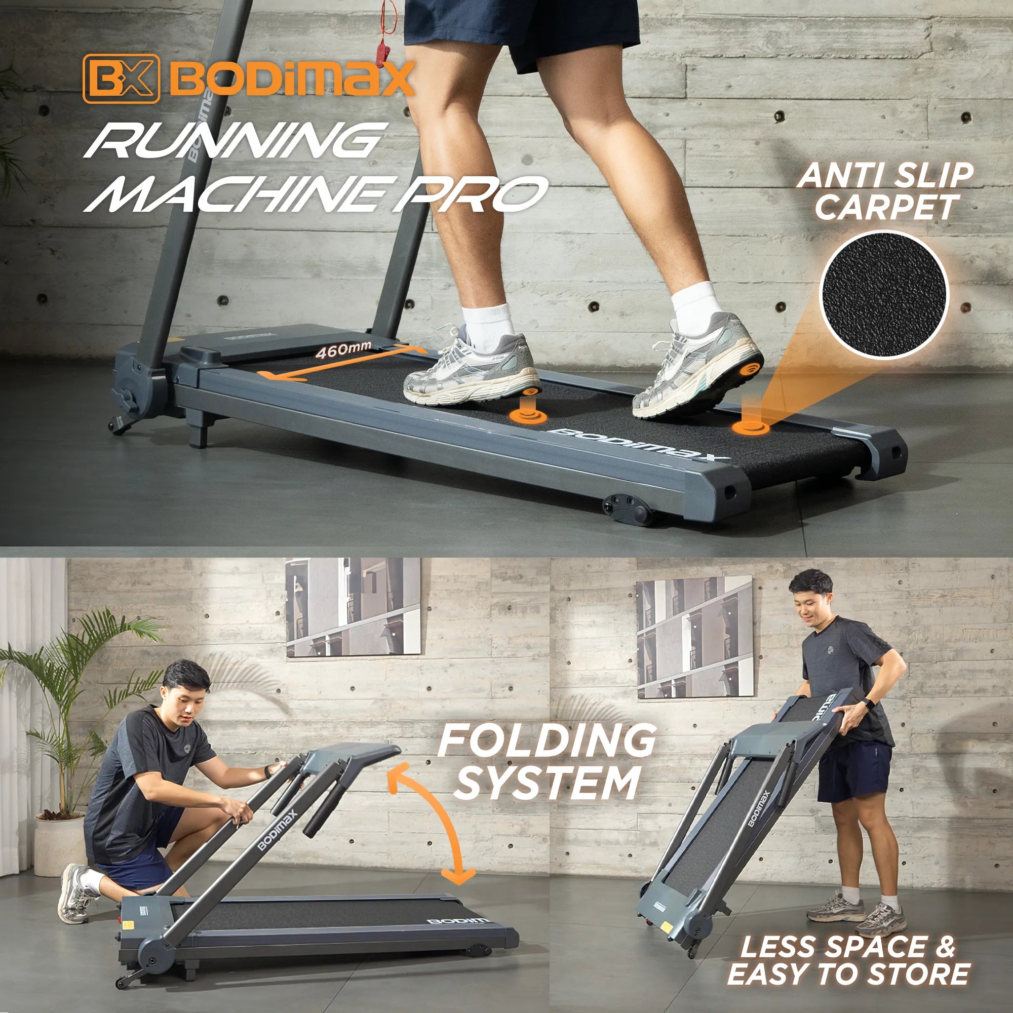BODIMAX RUNNING MACHINE PRO image 1