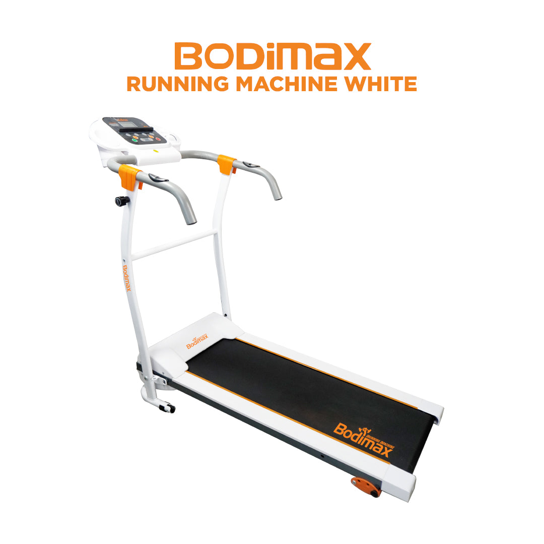 BODIMAX RUNNING MACHINE WHITE image 0