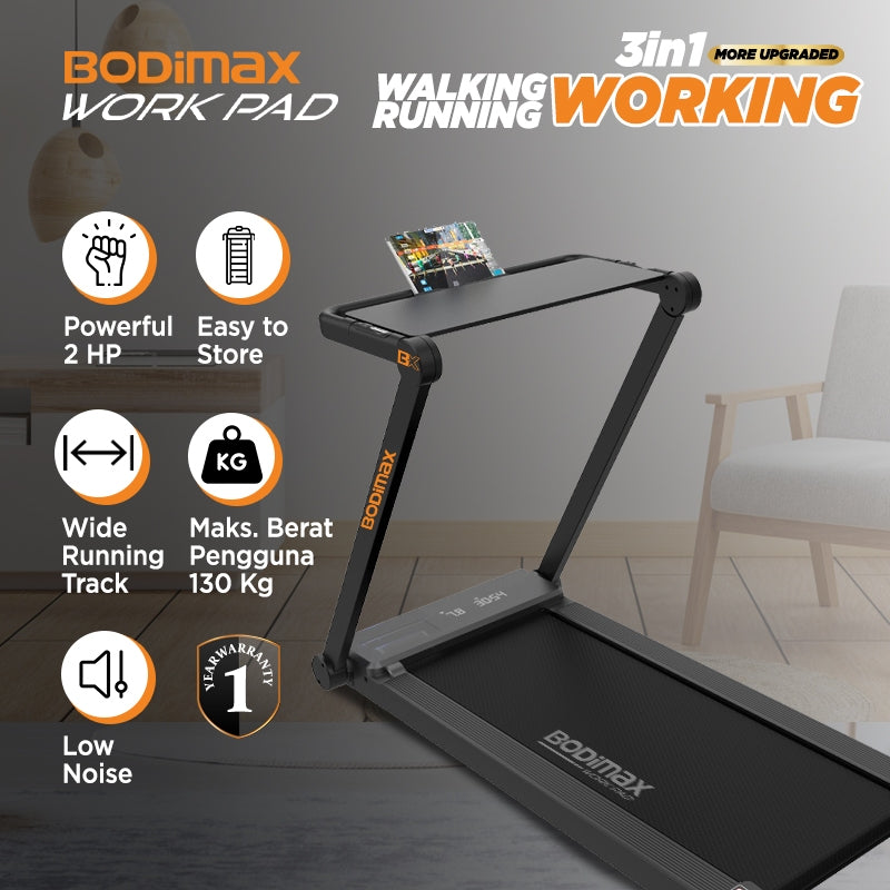 TREADMILL BODIMAX RUNNING PAD WORK PAD image 4