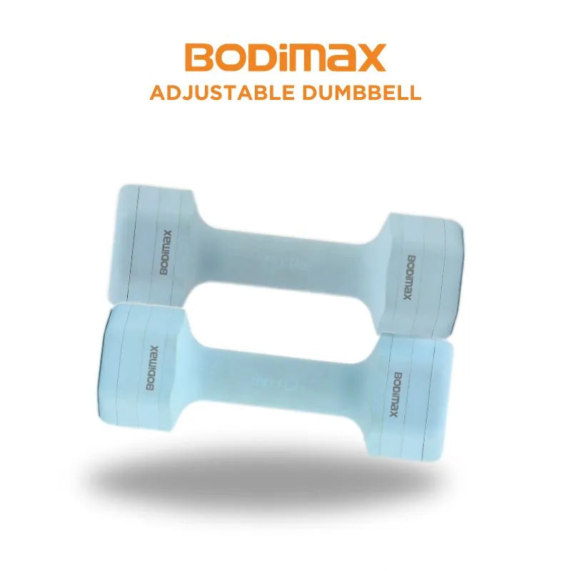 BODIMAX ADJUSTING DUMBBELL HEXAGONAL LIGHT BLUE image 0