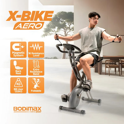 BODIMAX X-BIKE AERO WHITE image 1