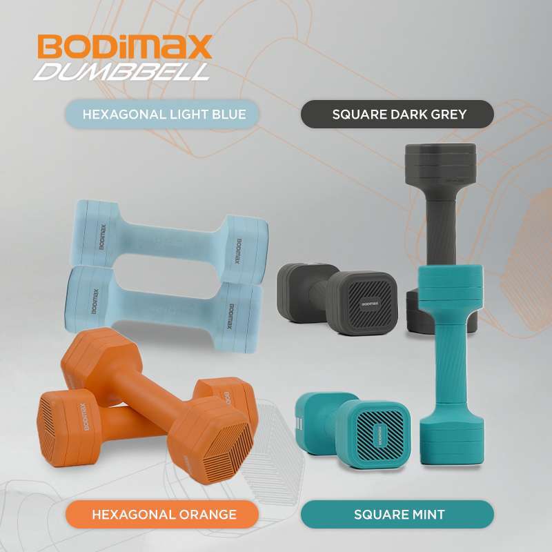 BODIMAX ADJUSTING DUMBBELL HEXAGONAL ORANGE image 6