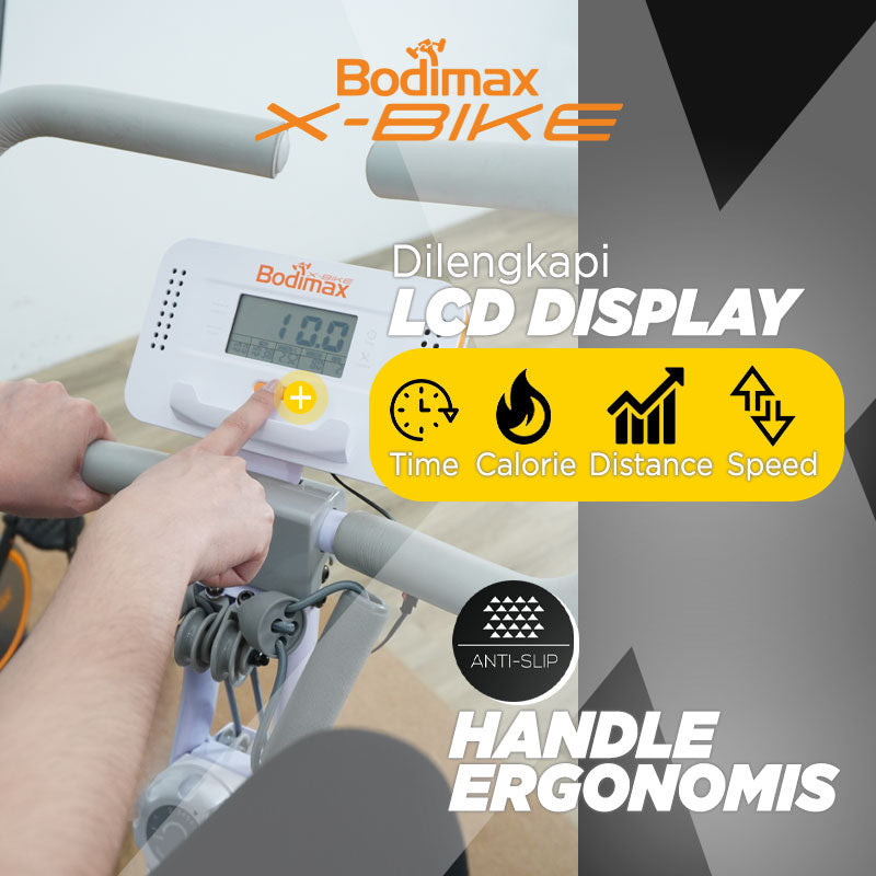 Sepeda Statis BODIMAX X-BIKE GREY image 5