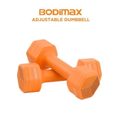 BODIMAX ADJUSTING DUMBBELL HEXAGONAL ORANGE image 0