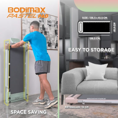 BODIMAX RUNNING PAD PASTEL IVORY image 1