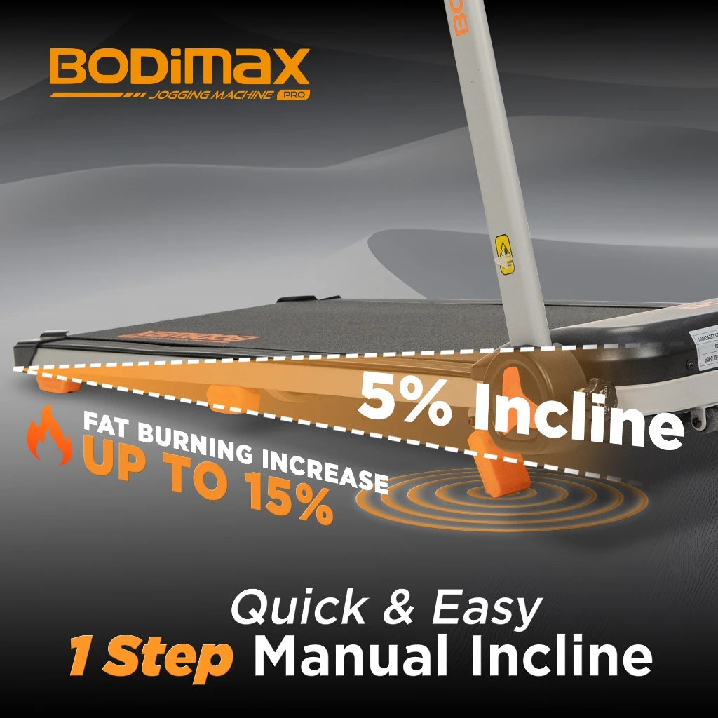 BODIMAX JOGGING MACHINE PRO WHITE image 4