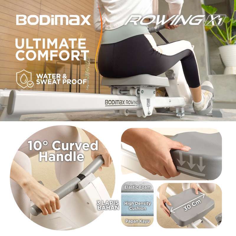 BODIMAX ROWING MACHINE X1 image 4