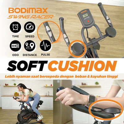 SEPEDA STATIS BODIMAX SWING RACER image 5