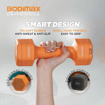 BODIMAX ADJUSTING DUMBBELL HEXAGONAL ORANGE image 4