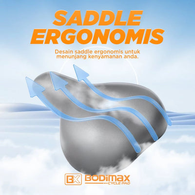 BODIMAX CYCLE PAD GREY image 7