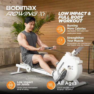 BODIMAX ROWING MACHINE X1 image 1