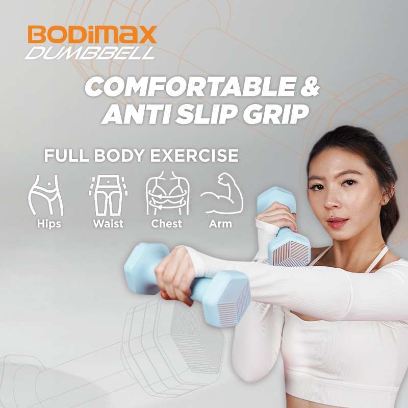 BODIMAX ADJUSTING DUMBBELL HEXAGONAL ORANGE image 3