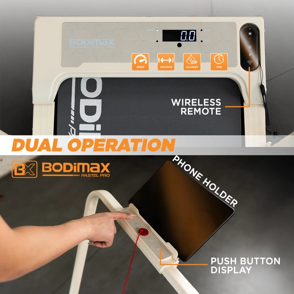 BODIMAX RUNNING PAD PASTEL PRO IVORY image 4