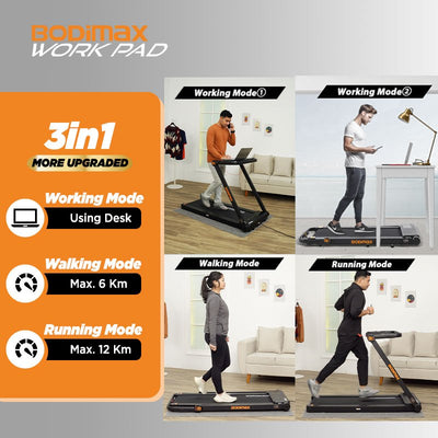 TREADMILL BODIMAX RUNNING PAD WORK PAD image 2