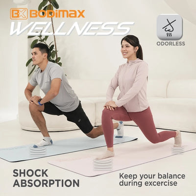 BODIMAX WELLNESS TPE YOGA MAT FLAMINGO PINK image 3