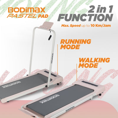BODIMAX RUNNING PAD PASTEL IVORY image 3