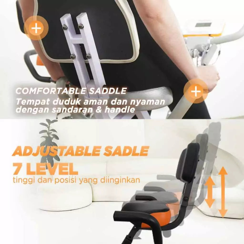 BODIMAX X-BIKE PRO IVORY image 3