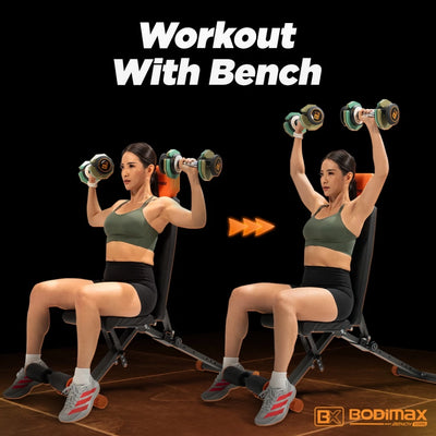 BODIMAX BENCH CORE / Adjustable Workout Bench / Bangku Latihan Rumahan