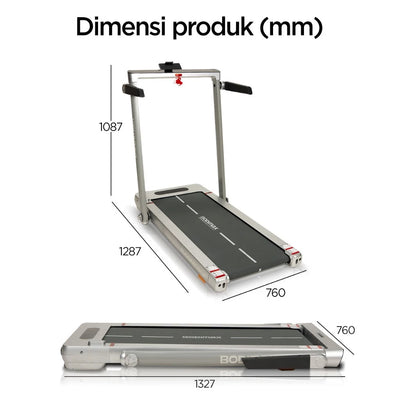 BODIMAX NEW RUNNING PAD METALLIC