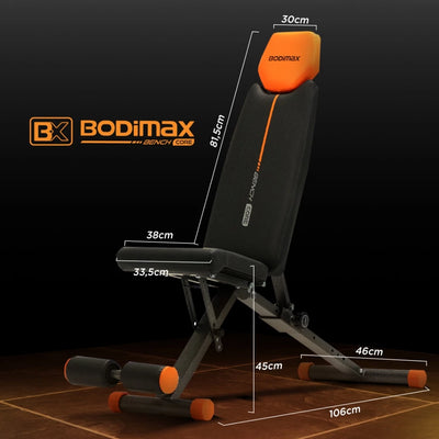 BODIMAX BENCH CORE / Adjustable Workout Bench / Bangku Latihan Rumahan