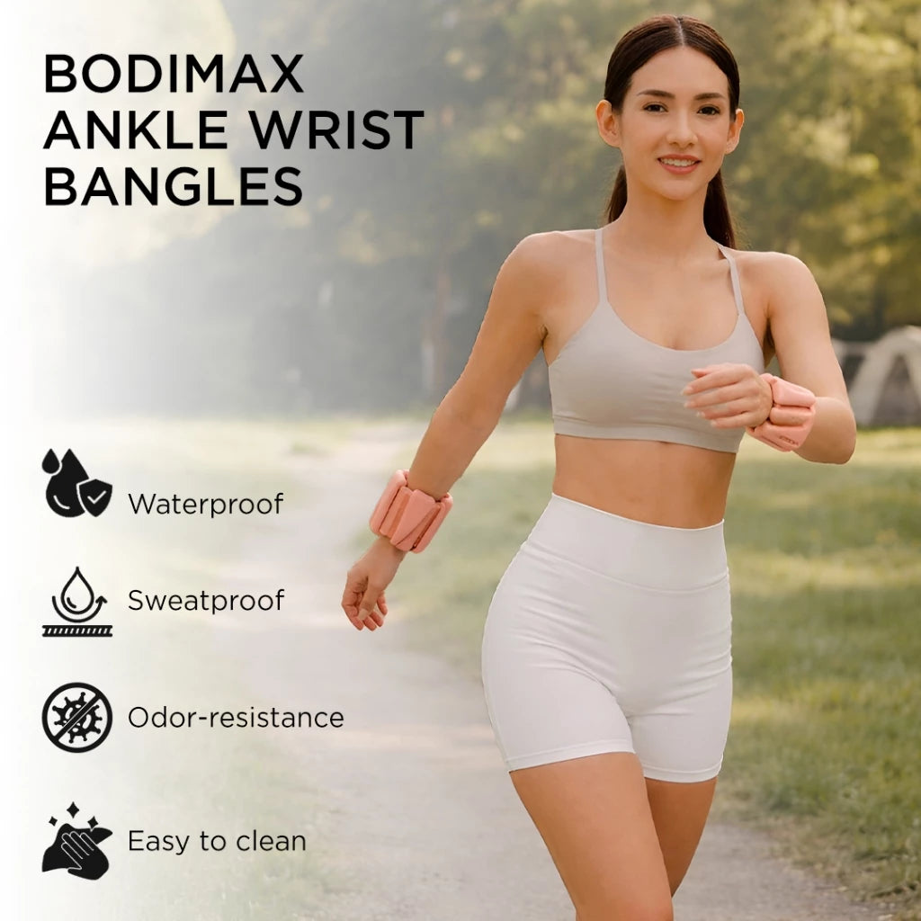 BODIMAX ANKLE WRIST TRIANGLE SHAPE BLUE 1 KG