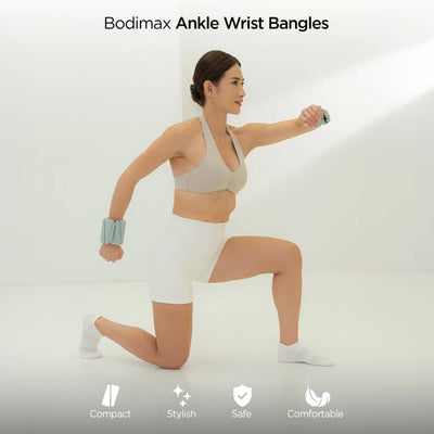 BODIMAX ANKLE WRIST TRIANGLE SHAPE BLUE 1 KG