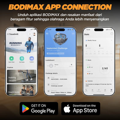 BODIMAX RUNNING MACHINE MAX