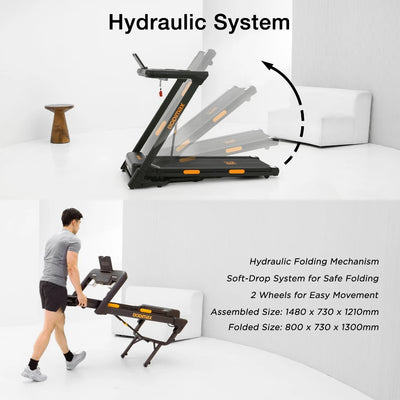 BODIMAX RUNNING MACHINE MAX